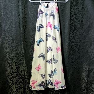 White Butterfly Dress